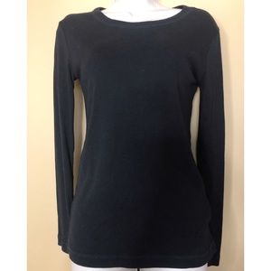 Gap Black Long Sleeve Top